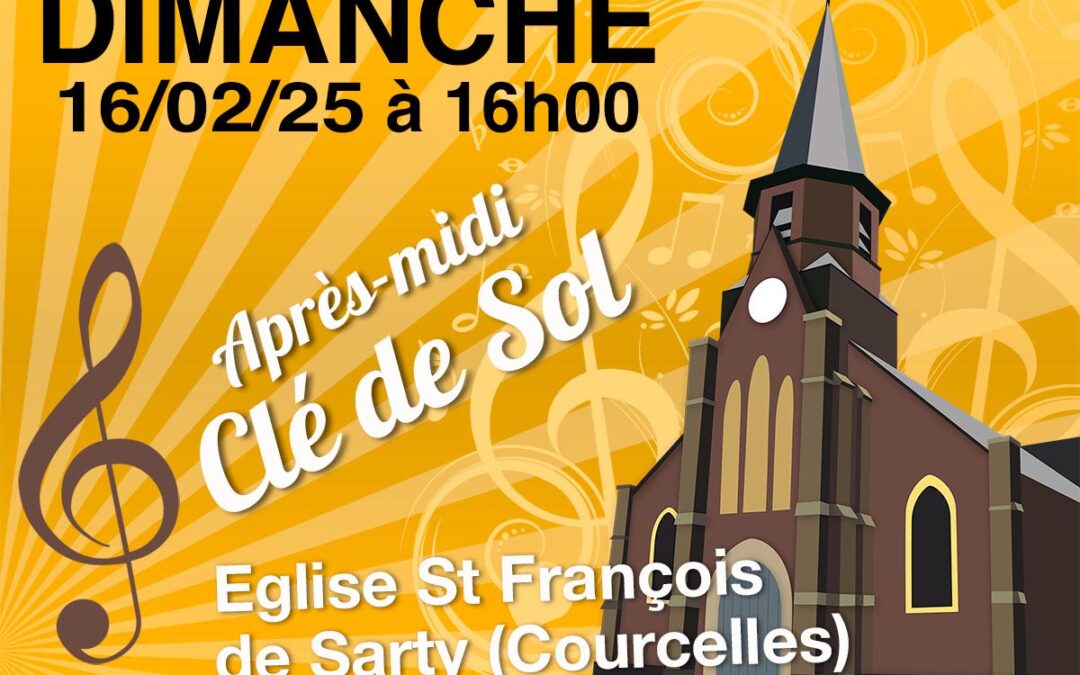 Clé de Sol pour le Temps du Carême en l’église St-François (Courcelles-Sarty) (photos)