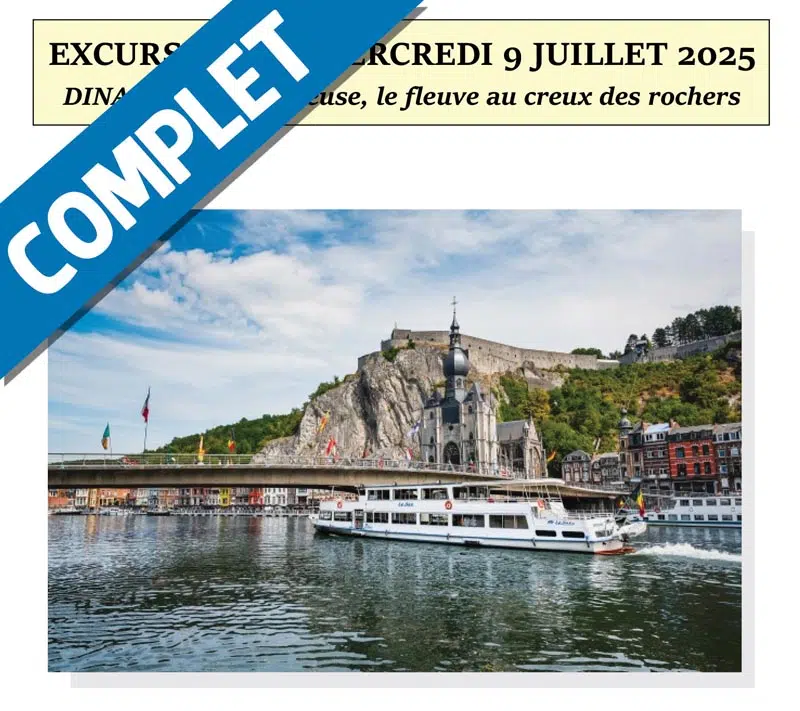 Excursion en juillet 2025 à Dinant