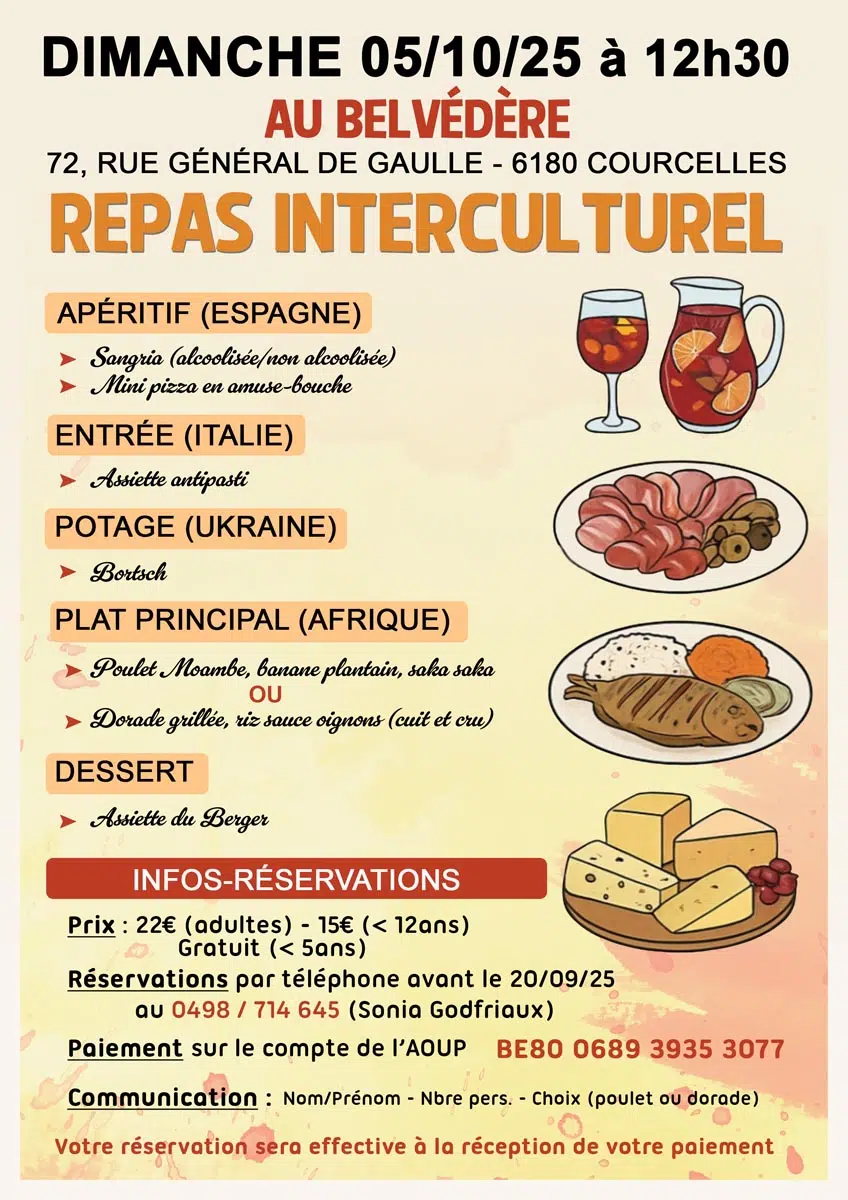 Journée Mondiale du Migrant et du Réfugié 2025 - Repas au Belvédère