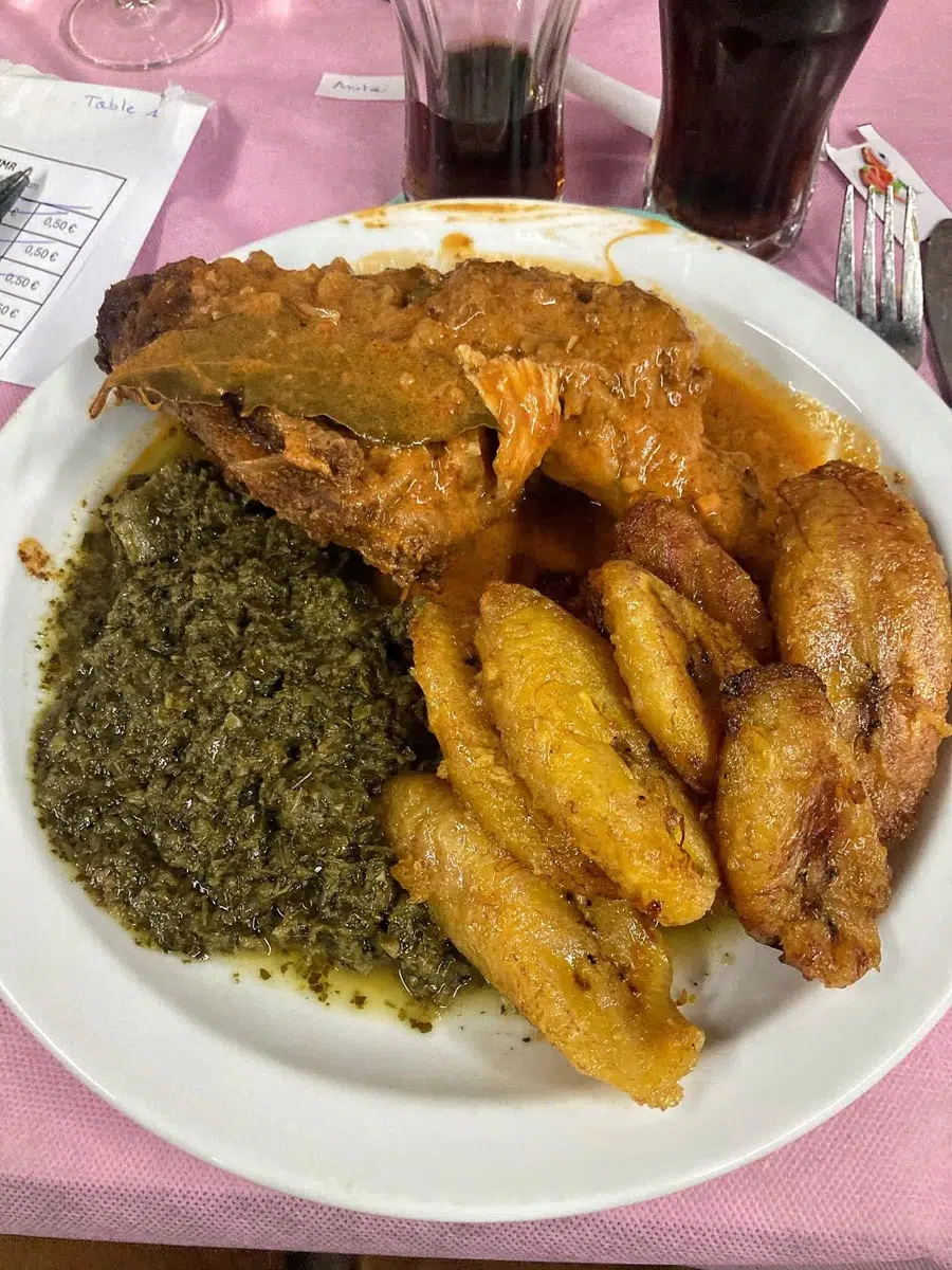 Repas interculturel lors de la JMMR 2025 au Belvédère (Courcelles-Sarty)