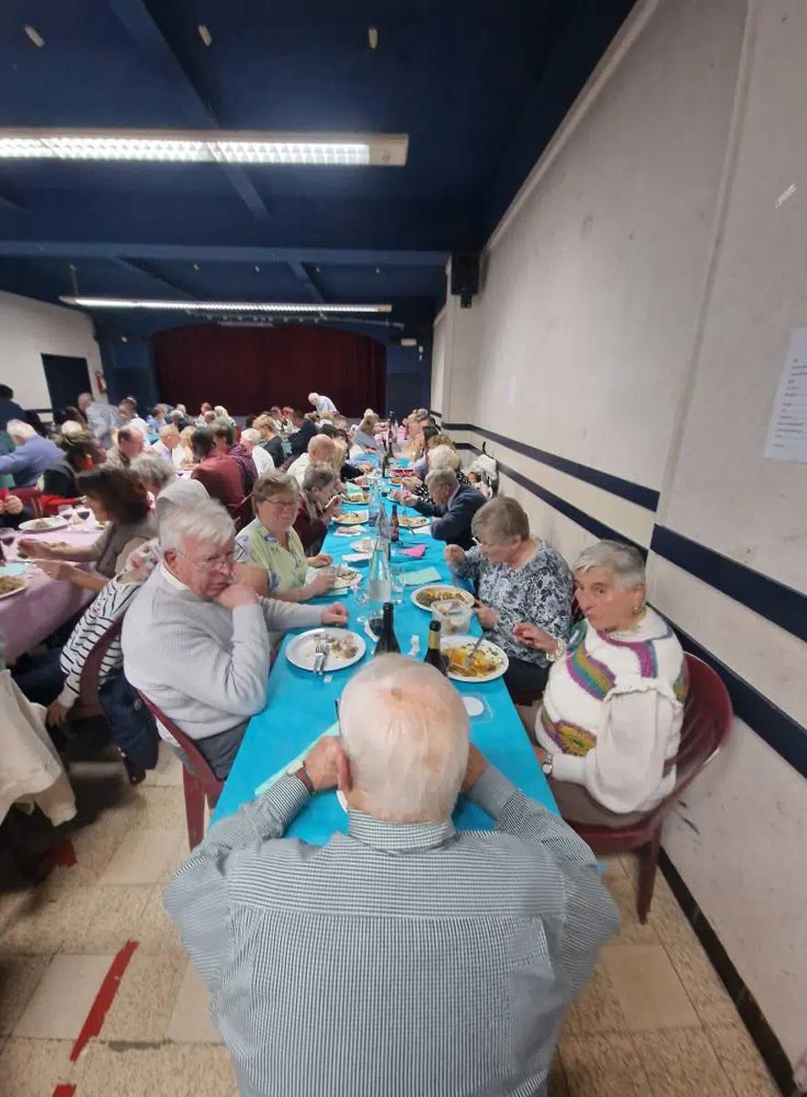 Repas interculturel lors de la JMMR 2025 au Belvédère (Courcelles-Sarty)