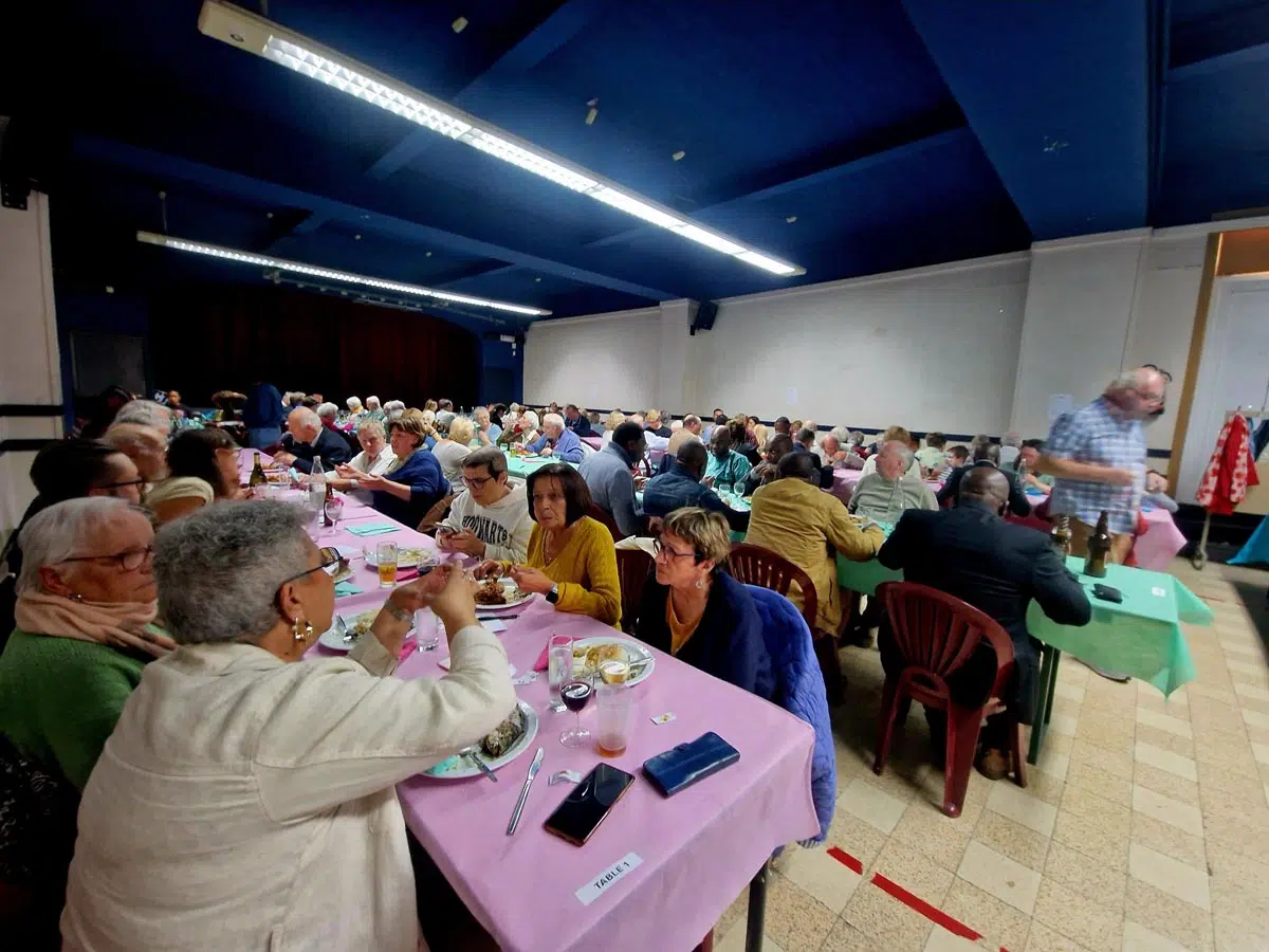 Repas interculturel lors de la JMMR 2025 au Belvédère (Courcelles-Sarty)