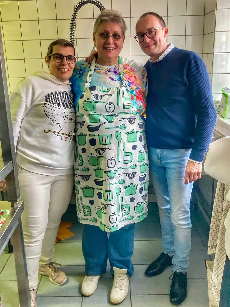 Repas interculturel lors de la JMMR 2025 au Belvédère (Courcelles-Sarty)