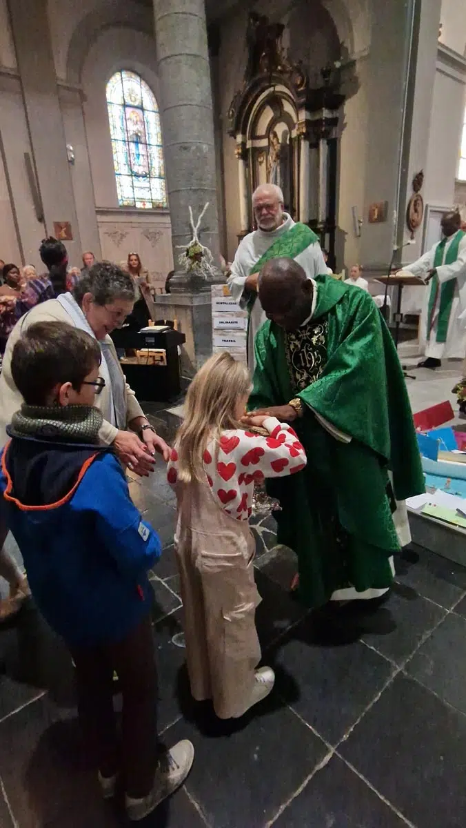 Messe interculturelle lors de la JMMR 2025 en l'église St Lambert de Courcelles-Petit