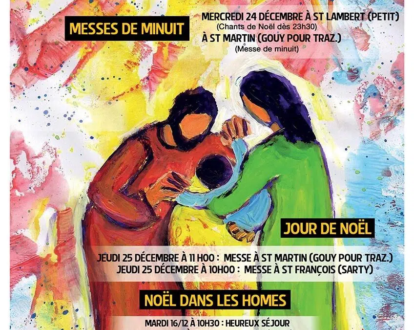 Messes dominicales de décembre 2025