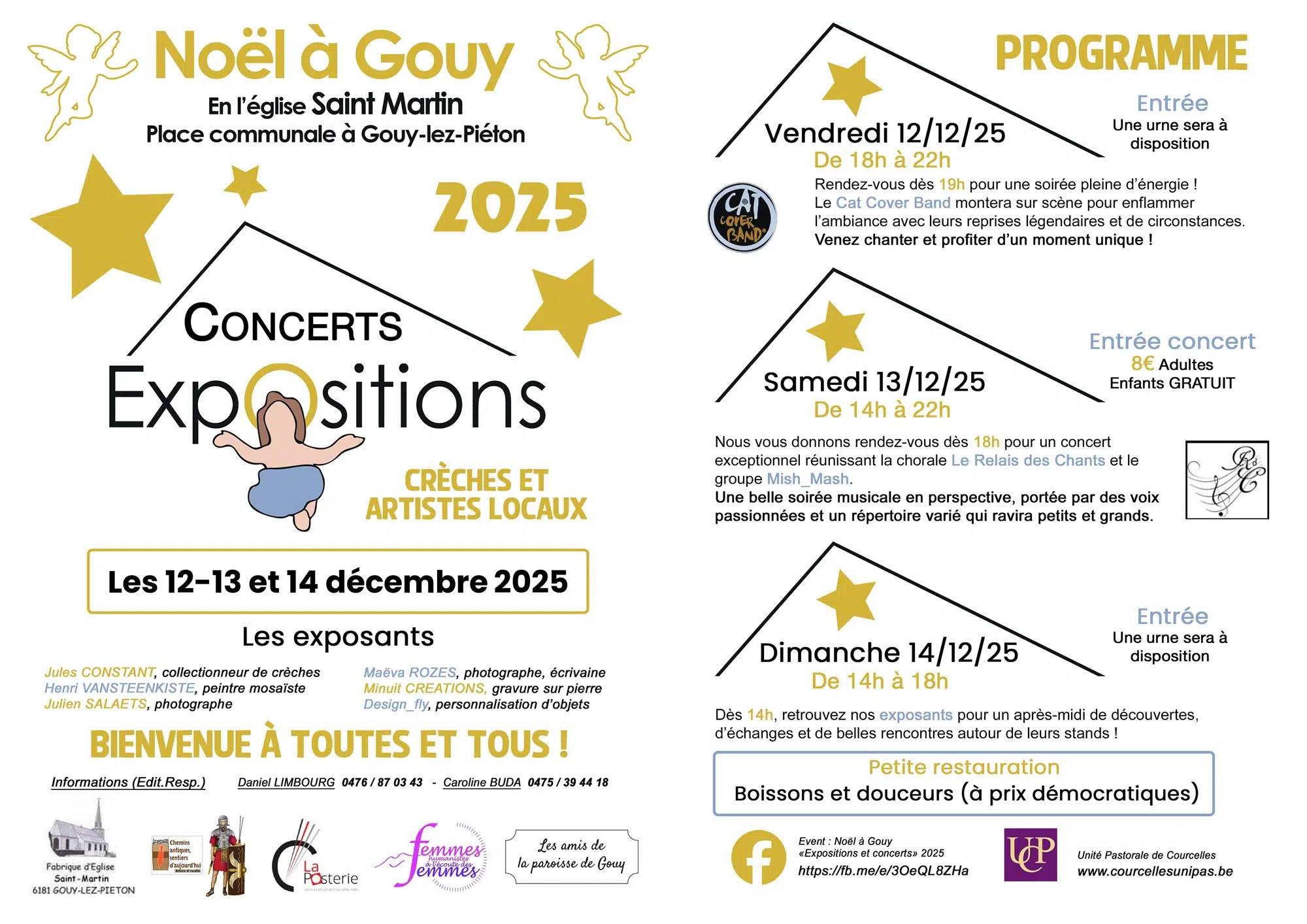 Affiche Noël à Gouy 2025