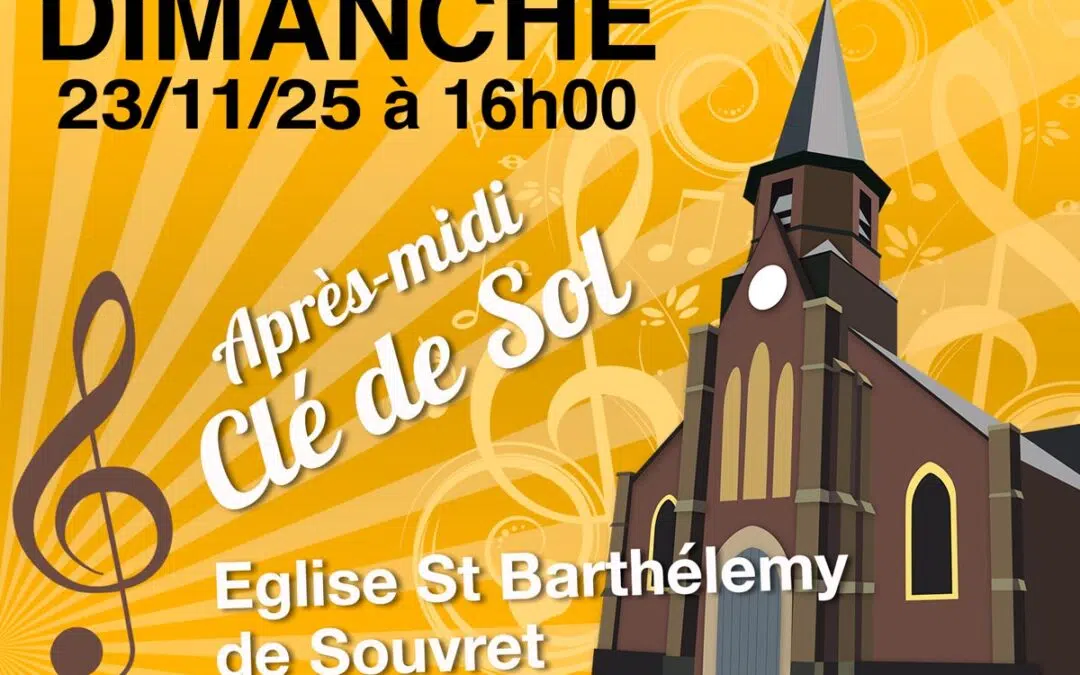 Clé de Sol pour le Temps de l’Avent en l’église St-Barthélemy (Souvret)