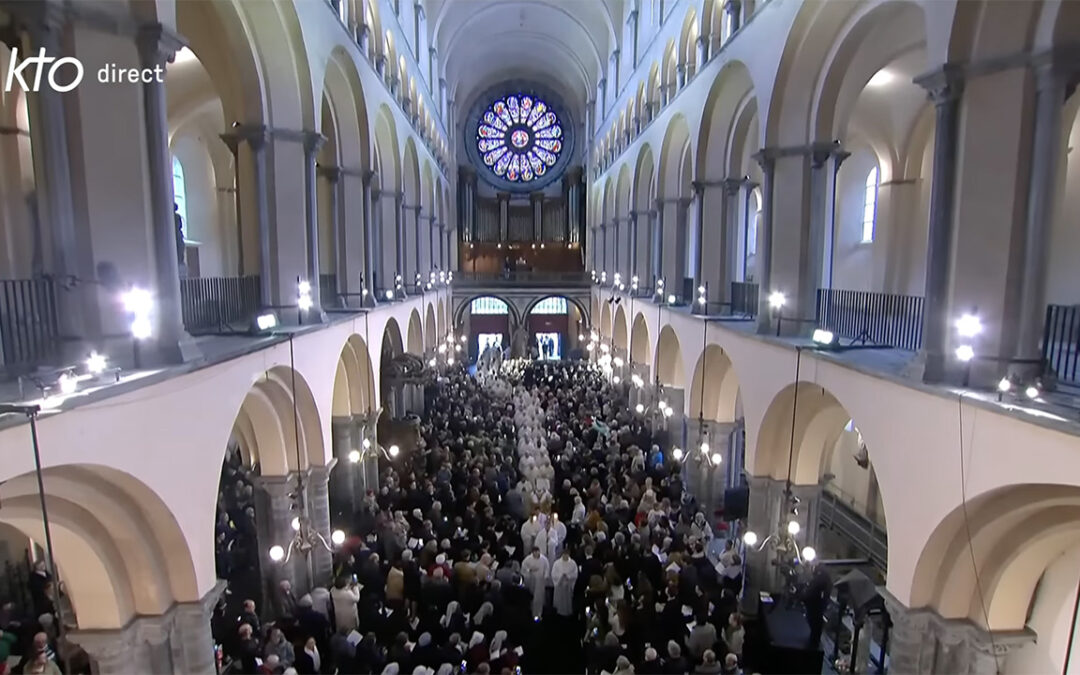 Messe d&rsquo;ordination épiscopale de Mgr Frédéric Rossignol, évêque de Tournai (Belgique)