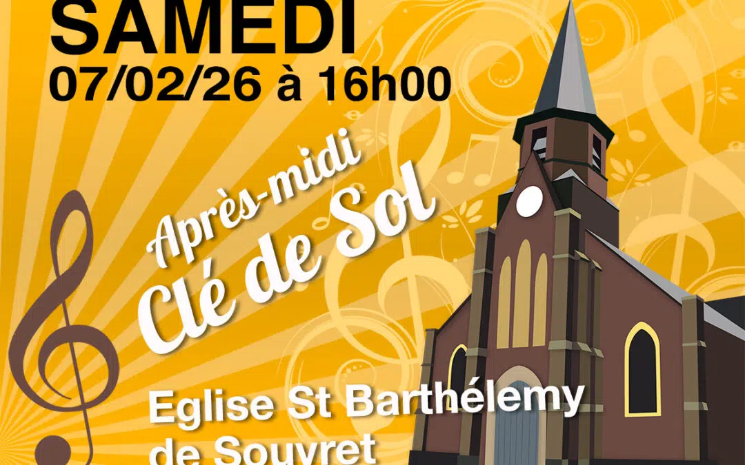 Clé de Sol pour le Temps du Carême en l&rsquo;église St-Barthélemy de Souvret