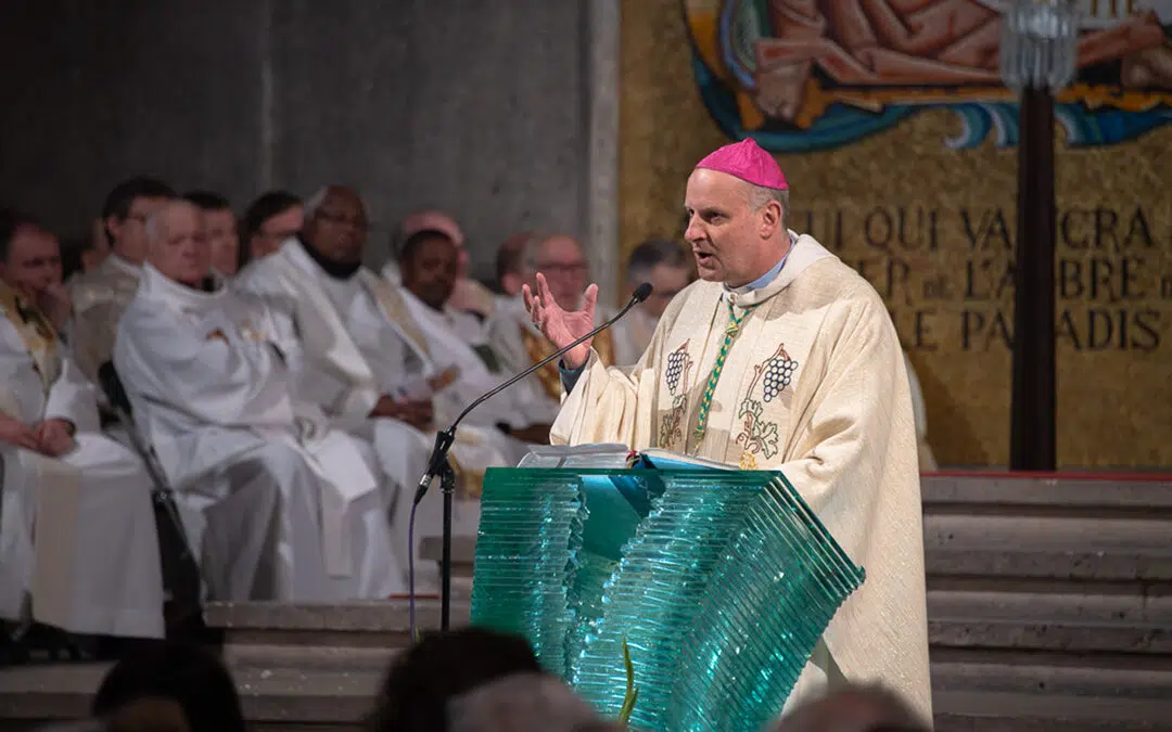 Messe chrismale à la Basilique Saint-Christophe de Charleroi