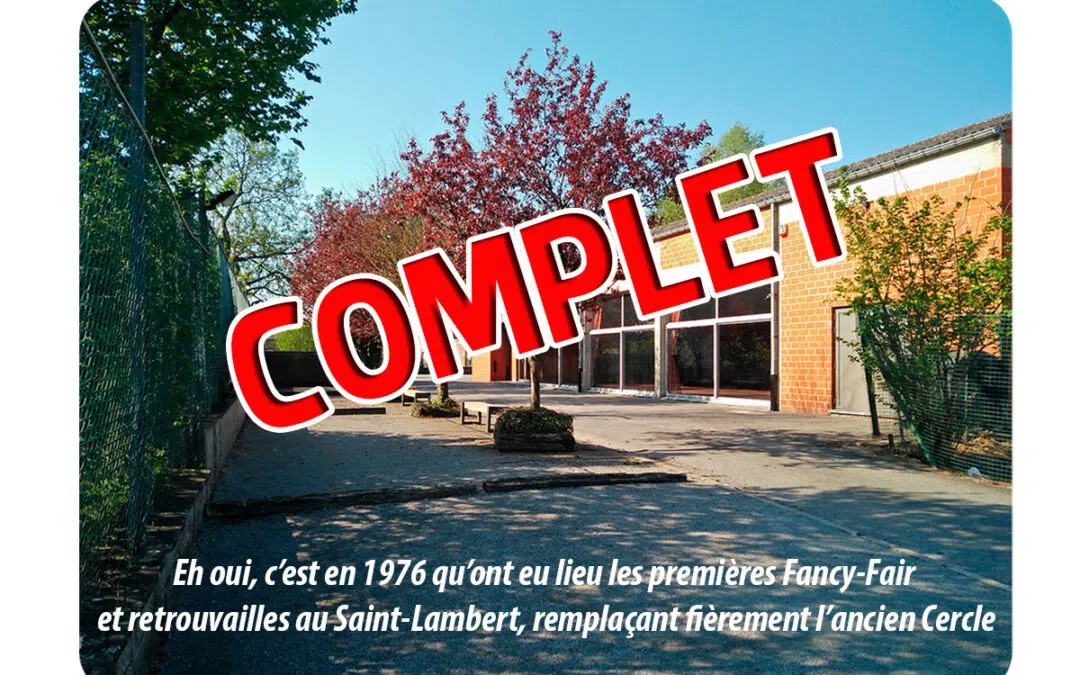 Fête d&rsquo;automne et 50 ans de la salle St-Lambert (3 et 4 octobre 2026) (COMPLET)